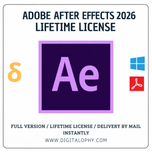 Adobe After Effects 2026 Lifetime License